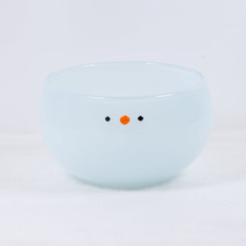 Blue Chick Glass Bowl