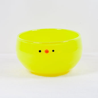 Yellow Chick Glass Bowl