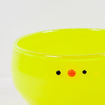 Yellow Chick Glass Bowl