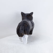 Load image into Gallery viewer, Ryoji Bannai - #2503 Black and white walking cat
