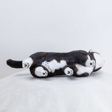 Load image into Gallery viewer, Ryoji Bannai - #2503 Black and white walking cat
