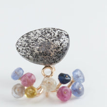 Load image into Gallery viewer, Fairy graphite in quartz and mixed stone earrings [Limited Edition]
