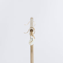 Load image into Gallery viewer, Line keshi pearl hook earrings
