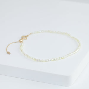 Sazare gentle akoya pearl bracelet