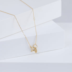 Kidney white pearl necklace