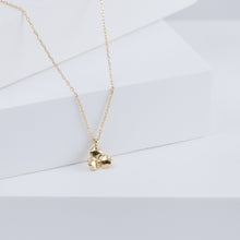 Load image into Gallery viewer, Enfold triple briolette necklace

