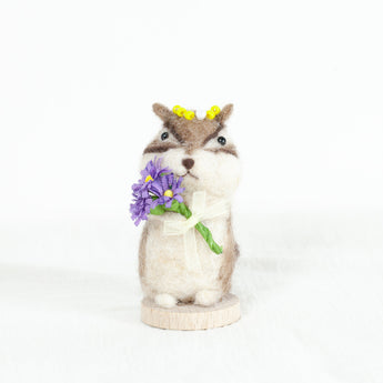 Fluffy - small chipmunk doll