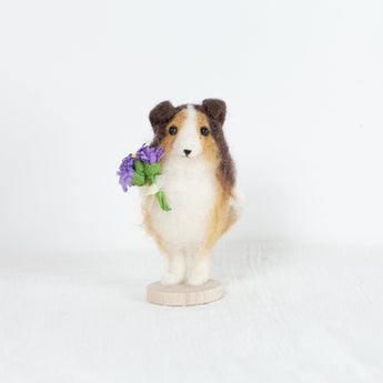 Fluffy - small Collie Sheltie doll