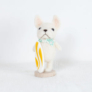 Fluffy - small French bull dogs doll