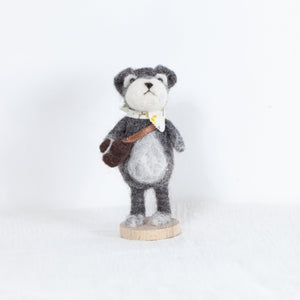 Fluffy - small Schnauzer doll