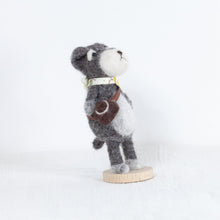 Load image into Gallery viewer, Fluffy - small Schnauzer doll
