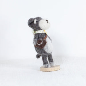 Fluffy - small Schnauzer doll