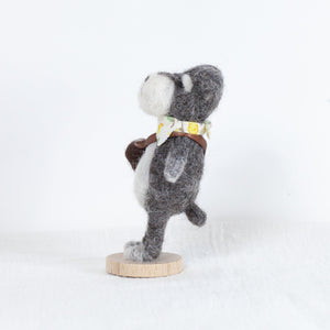 Fluffy - small Schnauzer doll