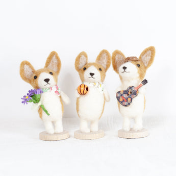 Fluffy - small Corgi doll