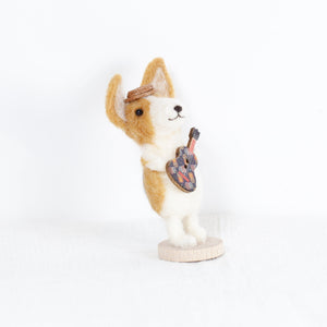 Fluffy - small Corgi doll