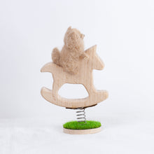 Load image into Gallery viewer, Fluffy - Pomeranian rocking horse doll
