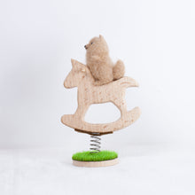 Load image into Gallery viewer, Fluffy - Pomeranian rocking horse doll
