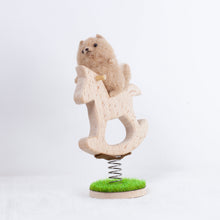 Load image into Gallery viewer, Fluffy - Pomeranian rocking horse doll
