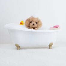 Load image into Gallery viewer, Fluffy - poodle bath time
