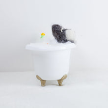 Load image into Gallery viewer, Fluffy - Schnauzer bath time
