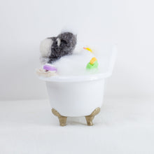 Load image into Gallery viewer, Fluffy - Schnauzer bath time
