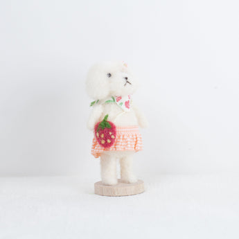 Fluffy - small Maltese doll