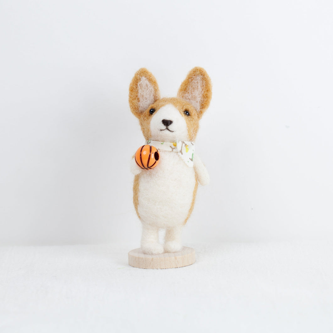 Fluffy - small Corgi doll