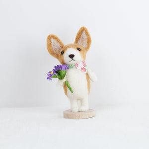 Fluffy - small Corgi doll