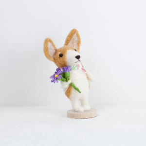 Fluffy - small Corgi doll