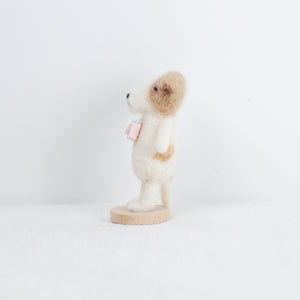 Fluffy - small Wire Fox Terrier doll