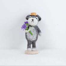 Load image into Gallery viewer, Fluffy - small Schnauzer doll
