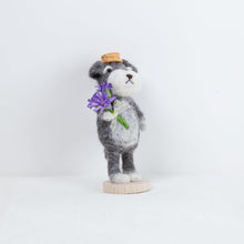 Load image into Gallery viewer, Fluffy - small Schnauzer doll
