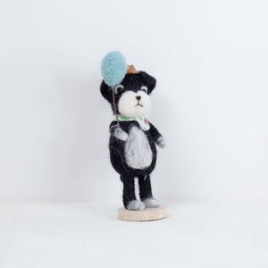 Fluffy - small Schnauzer doll