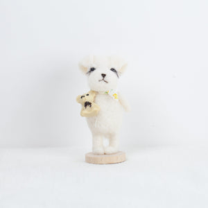 Fluffy - small Schnauzer doll