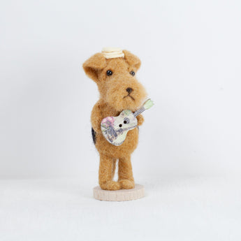 Fluffy - small Welsh Terrier doll