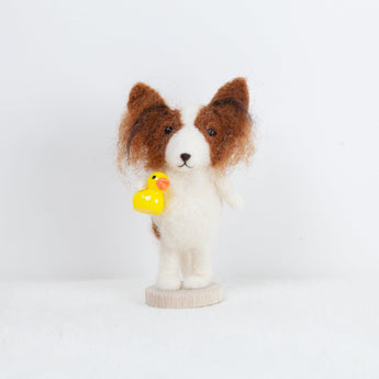 Fluffy - small Papillon doll