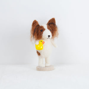 Fluffy - small Papillon doll