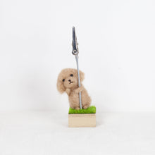 Load image into Gallery viewer, Fluffy - Poodle memo stand
