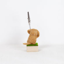 Load image into Gallery viewer, Fluffy - Golden retriever memo stand
