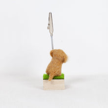 Load image into Gallery viewer, Fluffy - Dachshund memo stand
