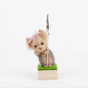 Fluffy - Yorkshire Terrier memo stand