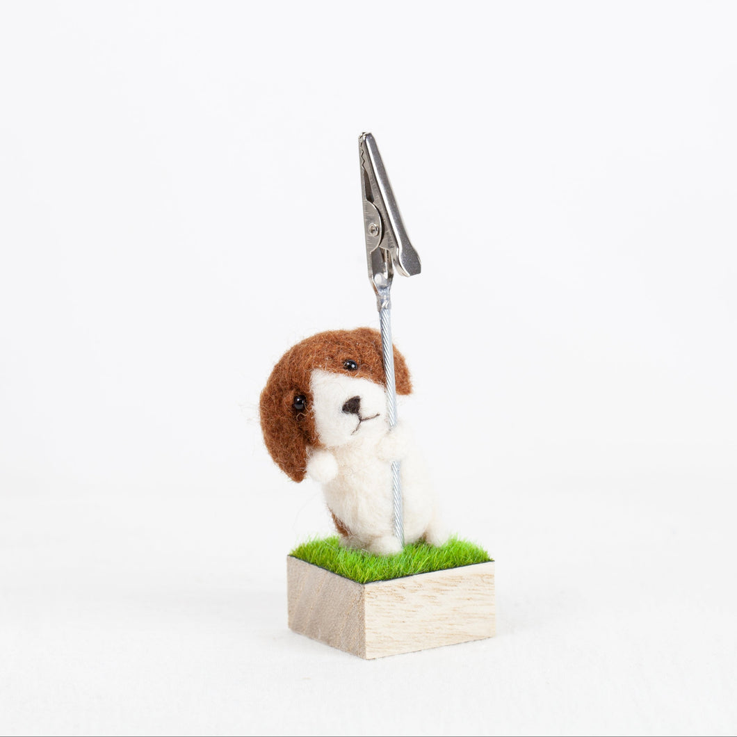 Fluffy - Beagle memo stand