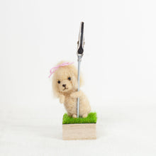 Load image into Gallery viewer, Fluffy - Poodle memo stand
