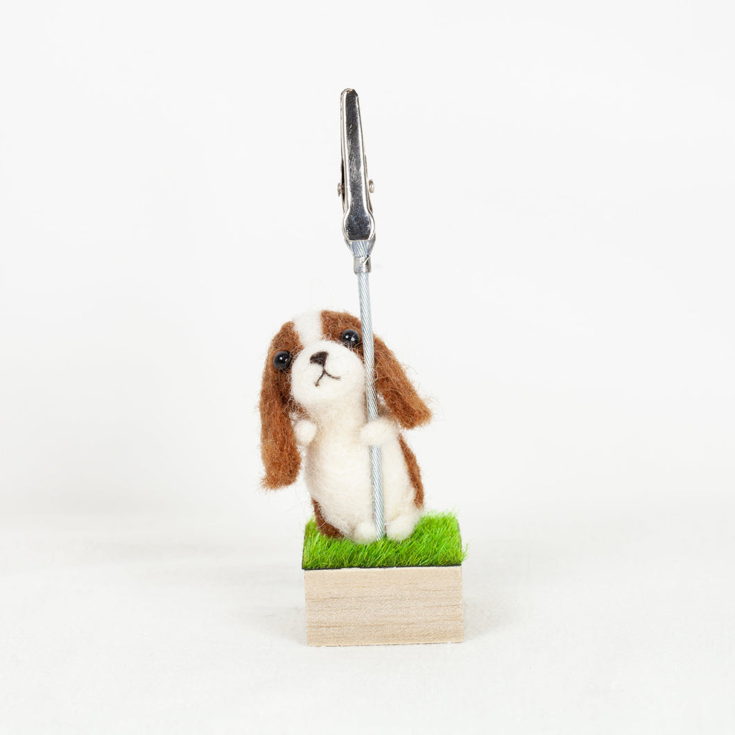 Fluffy - Cavalier King Charles Spaniel memo stand