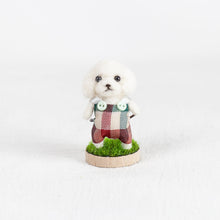 Load image into Gallery viewer, Fluffy - Poodle brooch pin with stand
