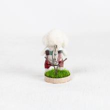 Load image into Gallery viewer, Fluffy - Poodle brooch pin with stand
