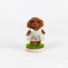 Load image into Gallery viewer, Fluffy - Poodle brooch pin with stand
