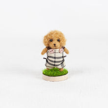 Load image into Gallery viewer, Fluffy - Poodle brooch pin with stand
