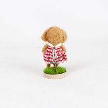 Load image into Gallery viewer, Fluffy - Poodle brooch pin with stand
