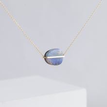 Load image into Gallery viewer, Band one-of-a-kind boulder opal necklace B
